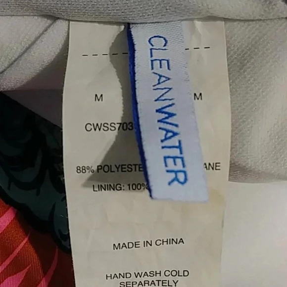 Cleanwater Halter One Piece Bathing Suit - Picture 4 of 4